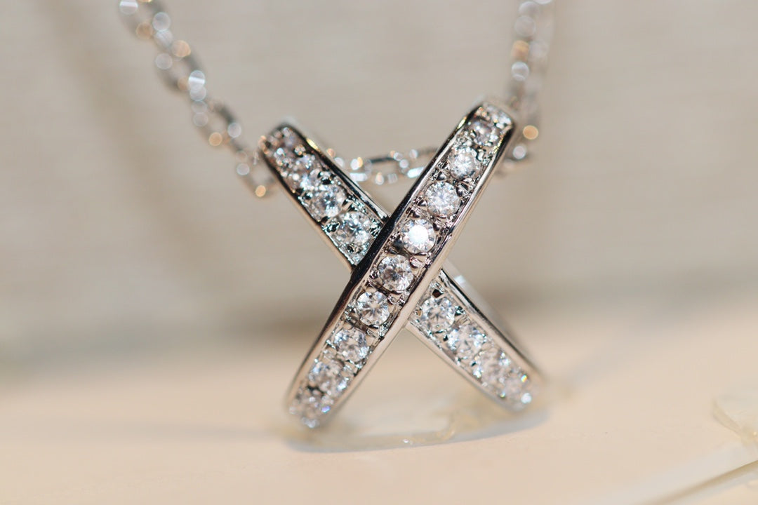 [LUXORA]JEUX DE DIAMOND NECKLACE