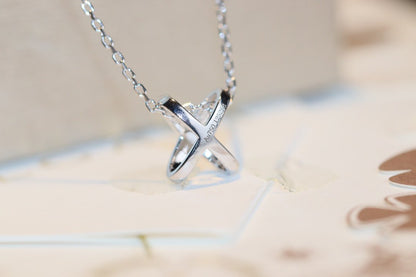 [LUXORA]JEUX DE DIAMOND NECKLACE