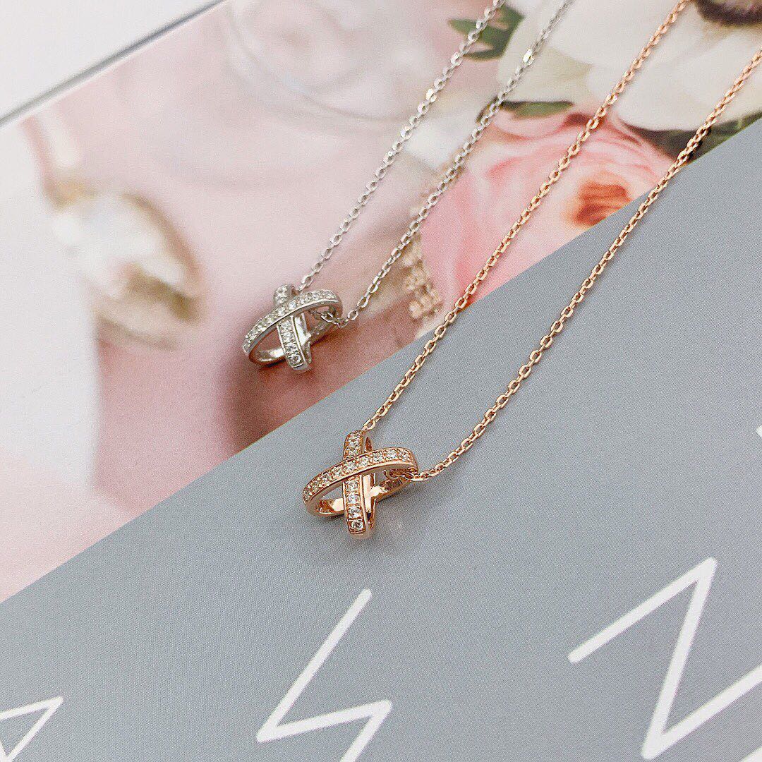 [LUXORA]JEUX DE DIAMOND NECKLACE
