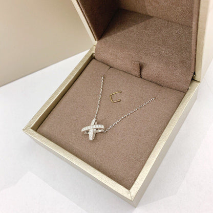 [LUXORA]JEUX DE DIAMOND NECKLACE
