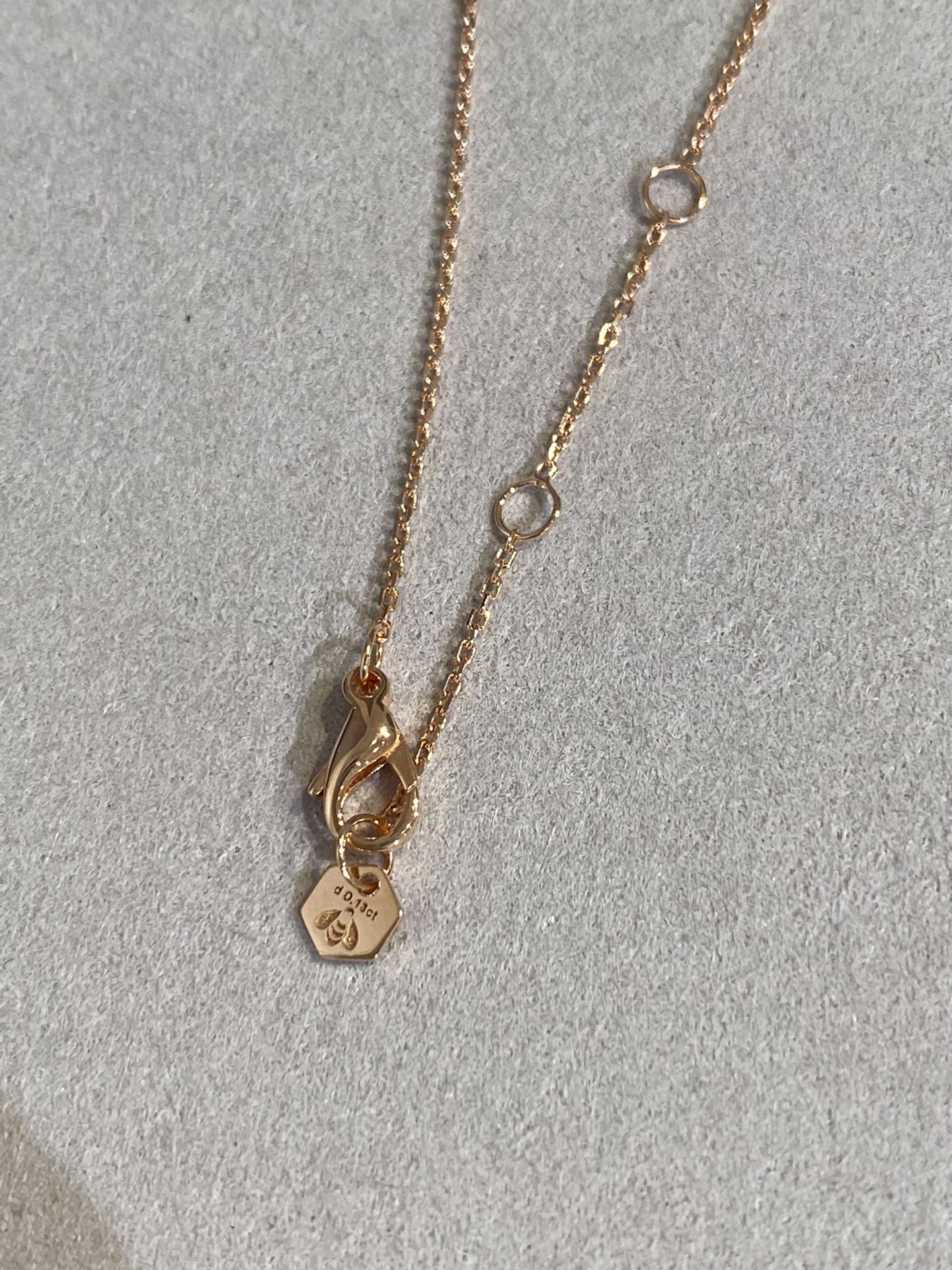 [LUXORA]BEE LOVE DIAMOND NECKLACE