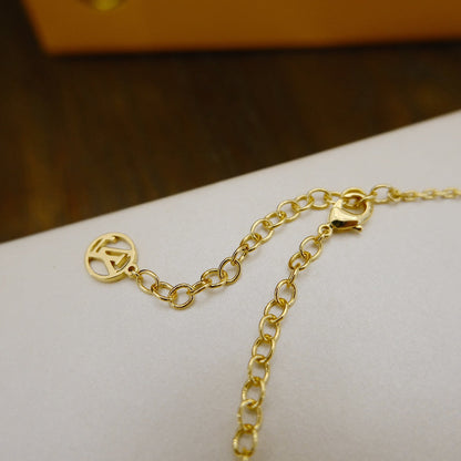 [LUXORA]BLOOMING SUPPLE NECKLACE BRASS