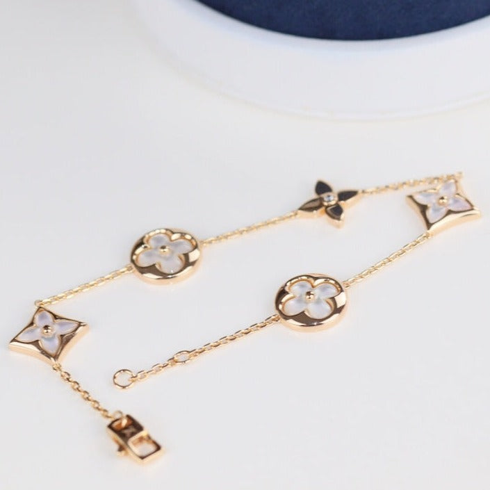 [LUXORA]LEAF CLOVER BRACELET