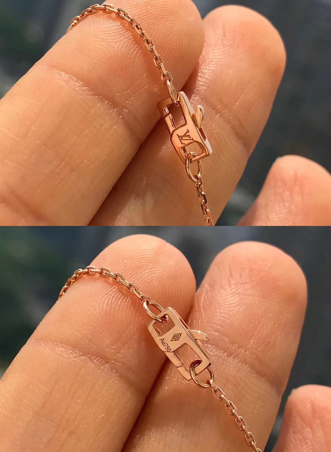 [LUXORA]BLOSSOM PENDANT PINK GOLD AND DIAMOND