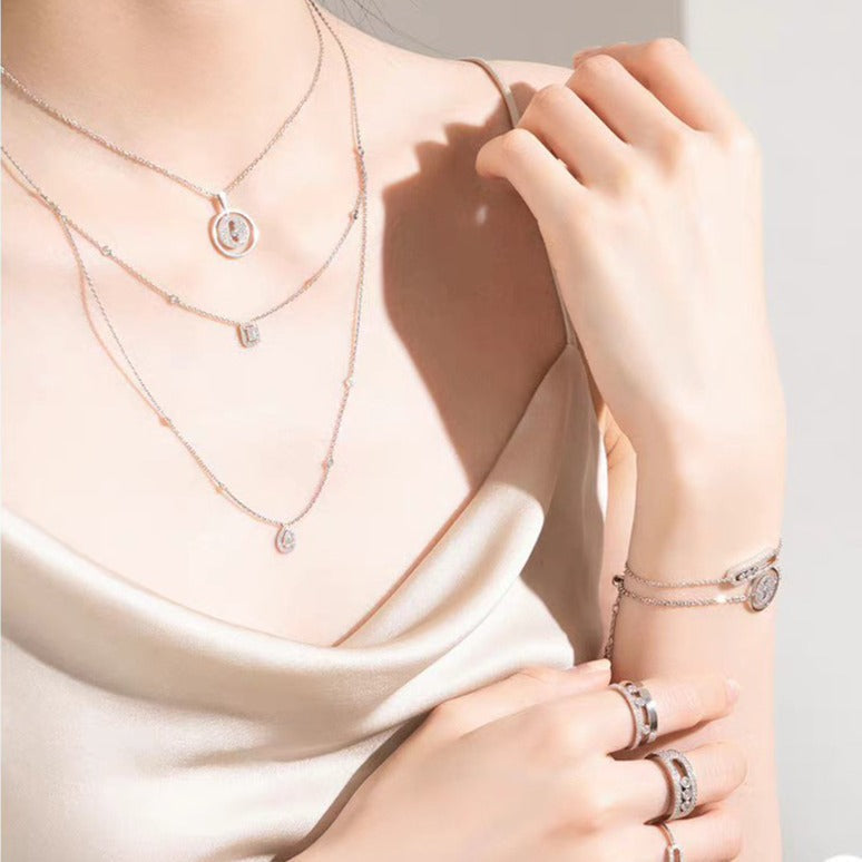[LUXORA]Demo MOVER PM PAVED NECKLACE