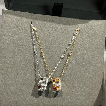 [LUXORA]CHAIN MOVE ROMANE PEDAND NECKLACE