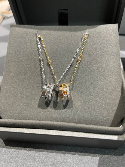 [LUXORA]CHAIN MOVE ROMANE PEDAND NECKLACE