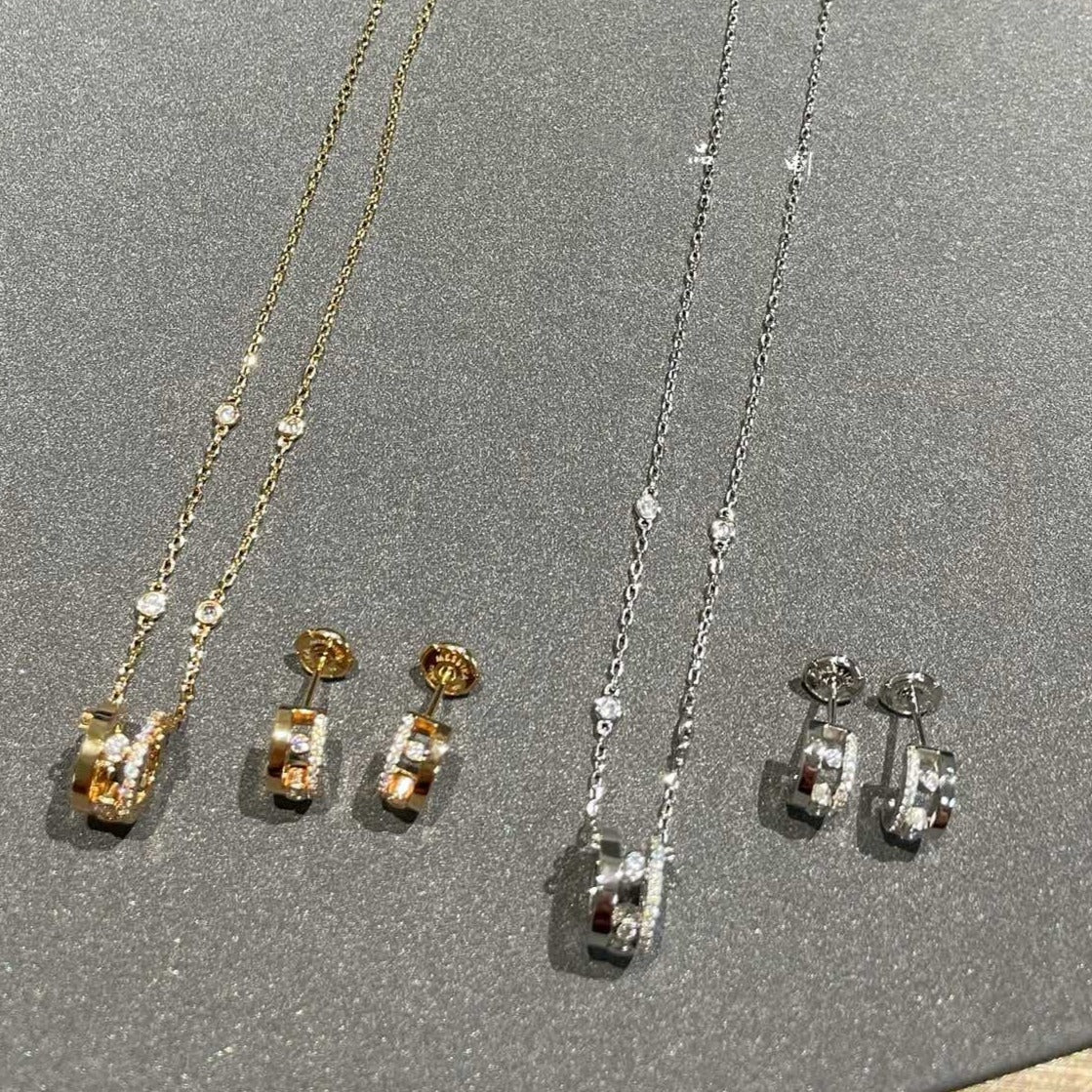 [LUXORA]CHAIN MOVE ROMANE PEDAND NECKLACE