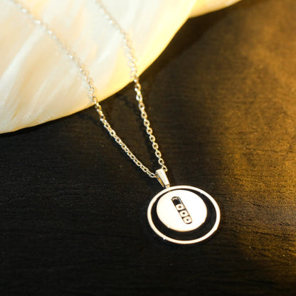 [LUXORA]Demo MOVE MM SILVER DIAMOND NECKLACE
