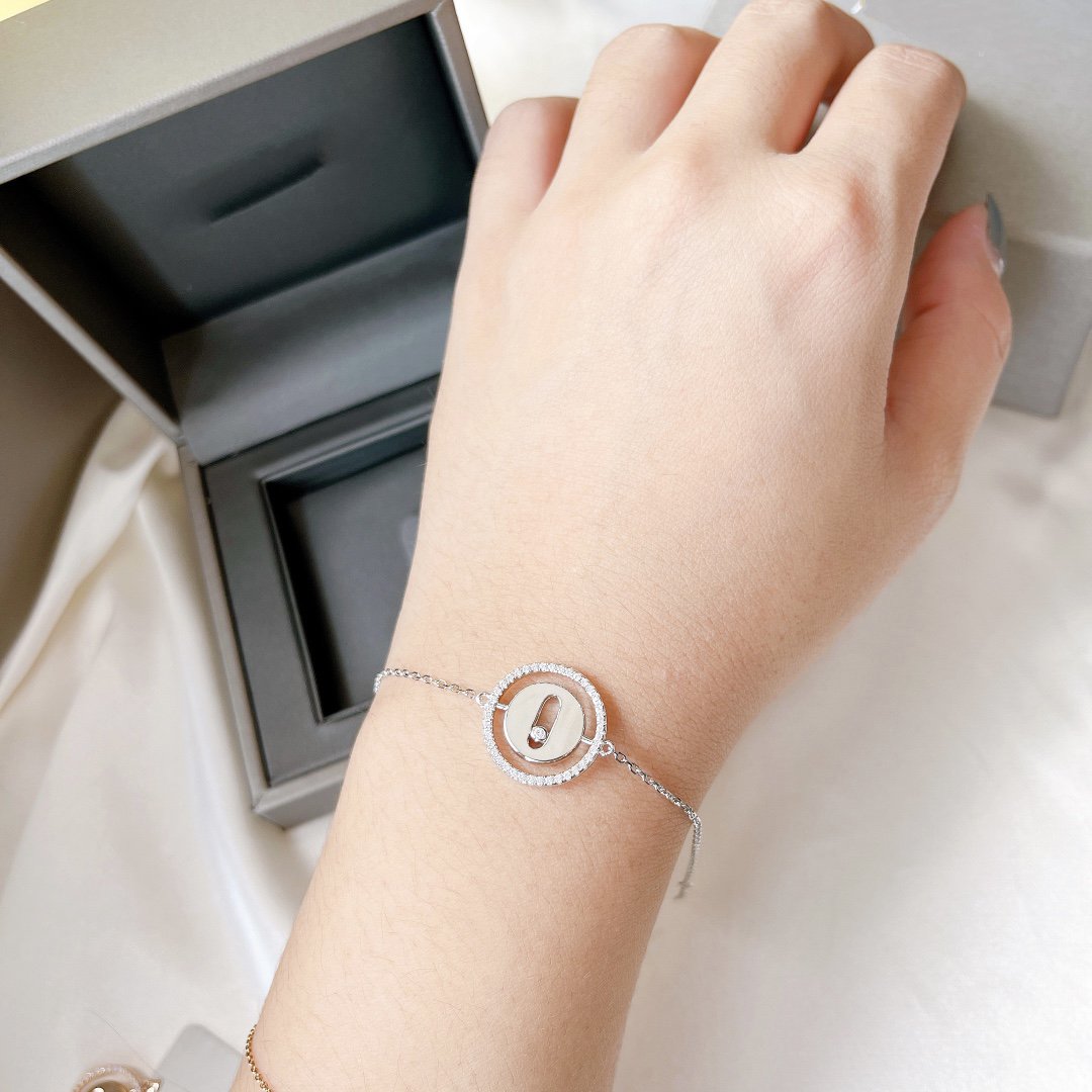 [LUXORA]Demo MOVE PAVED DIAMOND BRACELET