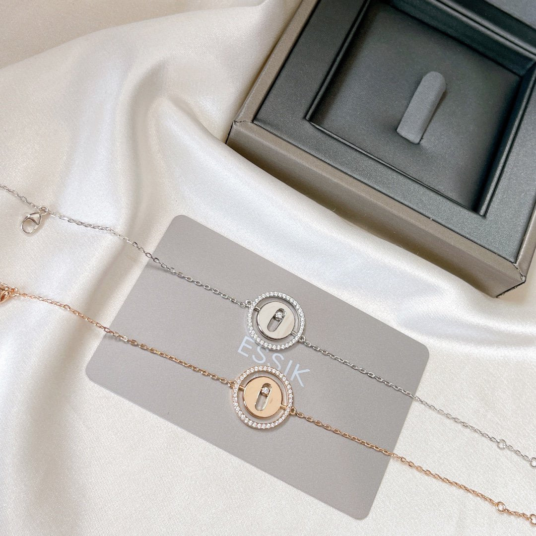 [LUXORA]Demo MOVE PAVED DIAMOND BRACELET