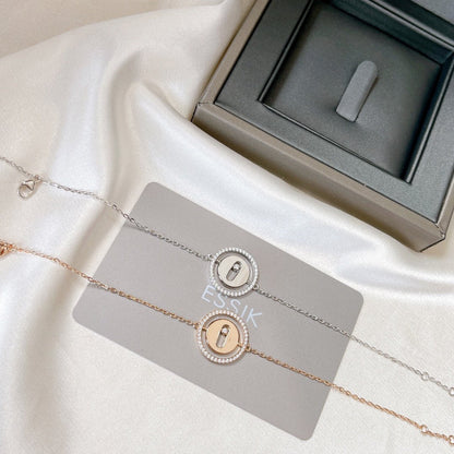[LUXORA]Demo MOVE PAVED DIAMOND BRACELET