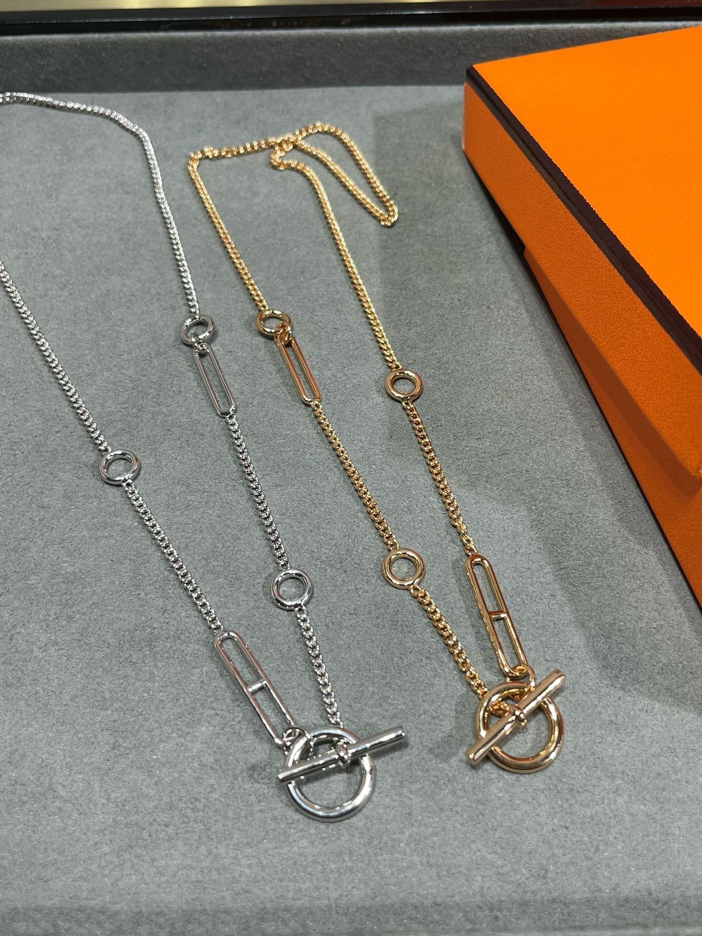 [LUXORA]HM STERLING CHAINE D'ANCRE HEART