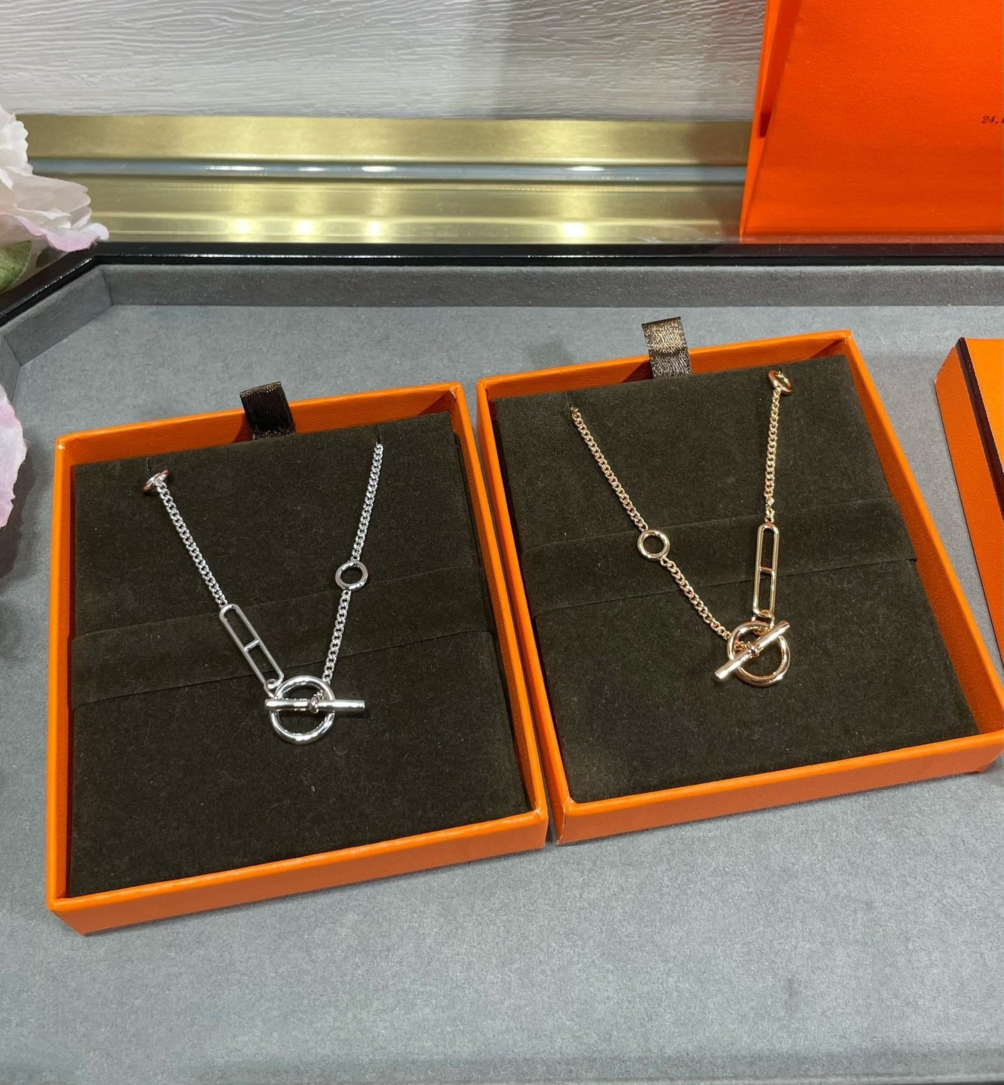 [LUXORA]HM STERLING CHAINE D'ANCRE HEART