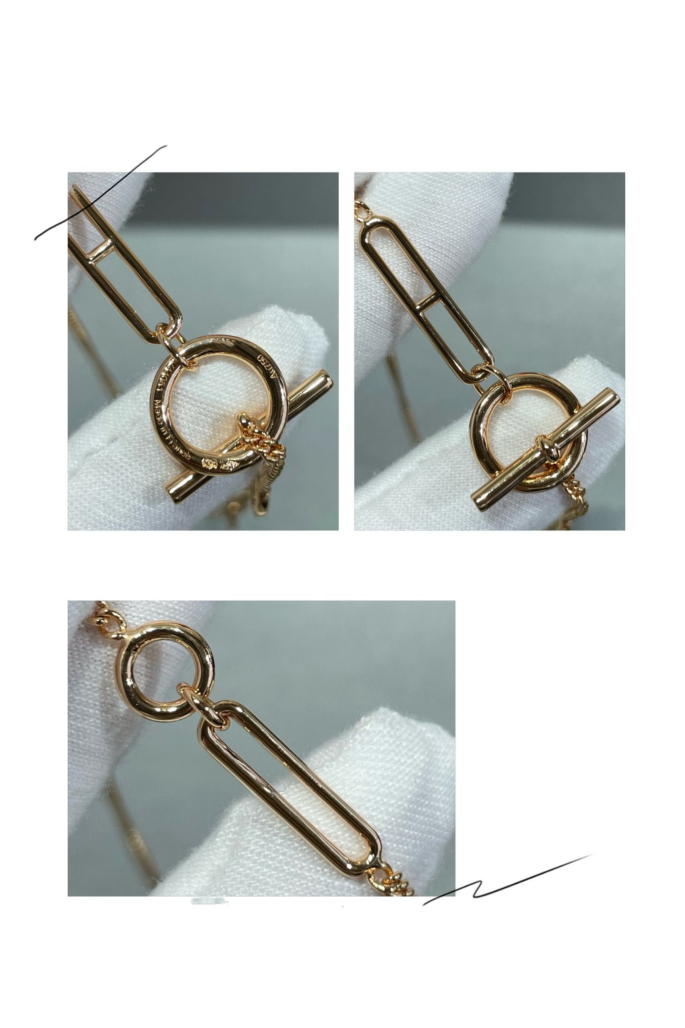 [LUXORA]HM STERLING CHAINE D'ANCRE HEART