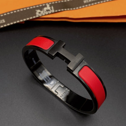 [LUXORA]CLIC HM SO BLACK RED BRACELET