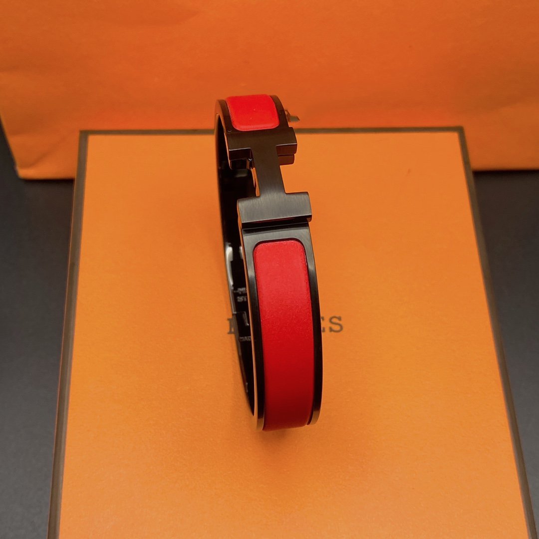 [LUXORA]CLIC HM SO BLACK RED BRACELET