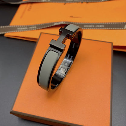 [LUXORA]CLIC HM SO BLACK GREY BRACELET