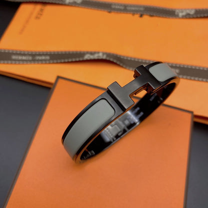 [LUXORA]CLIC HM SO BLACK GREY BRACELET