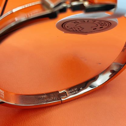 [LUXORA]CLASSIC HM CLIC RED 8MM ENAMEL BRACELET