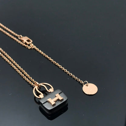 [LUXORA]WOMEN'S HM AMULETTES CONSTANCE PENDANT NECKLACE