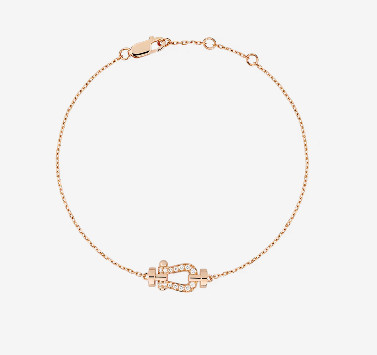 [LUXORA]FORCE 10 FULL DIAMOND BUCKLE CHAIN LINK MINI MODEL