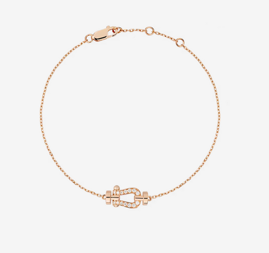 [LUXORA]FORCE 10 FULL DIAMOND BUCKLE CHAIN LINK MINI MODEL