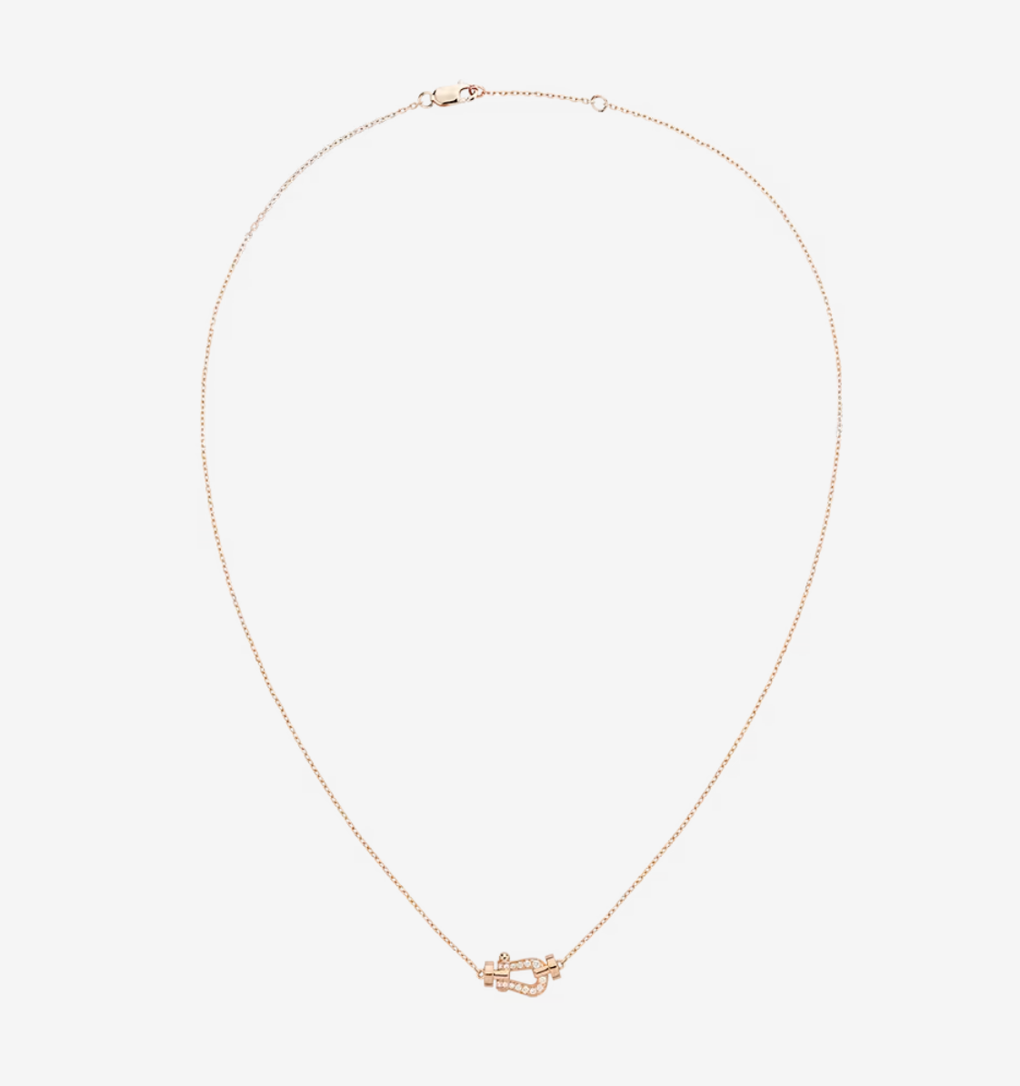 [LUXORA]FORCE 10 DIAMOND PINK GOLD NECKLACE MINI MODEL