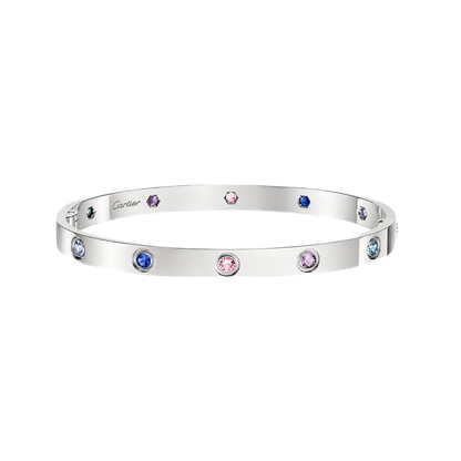[LUXORA] 2026 RAINBOW LOVE BRACELET 6.1MM  10 DIAMONDS