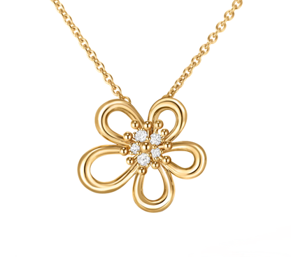 [LUXORA]Flowerlace NECKLACE