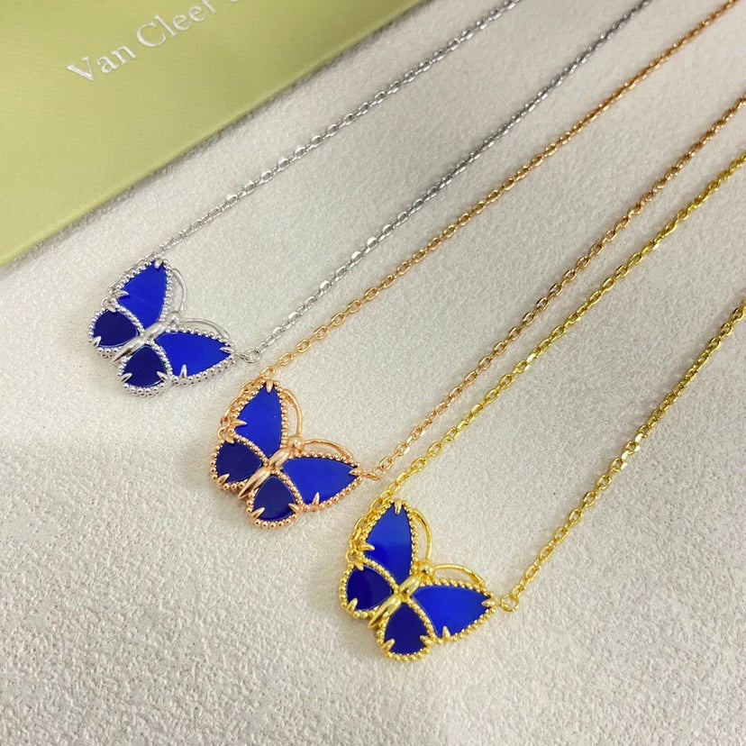 [LUXORA]  2026 NEW LUCKY BUTTERFLY 1 MOTIFS NECKLACE