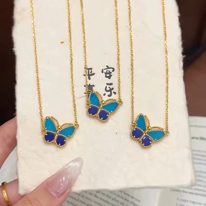 [LUXORA]  2026 NEW LUCKY BUTTERFLY 1 MOTIFS NECKLACE