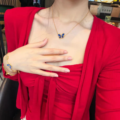 [LUXORA]  2026 NEW LUCKY BUTTERFLY 1 MOTIFS NECKLACE