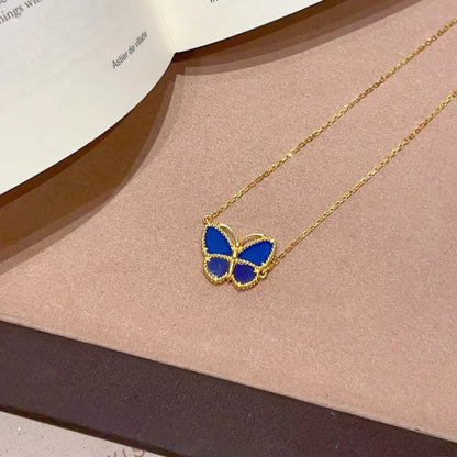 [LUXORA]  2026 NEW LUCKY BUTTERFLY 1 MOTIFS NECKLACE
