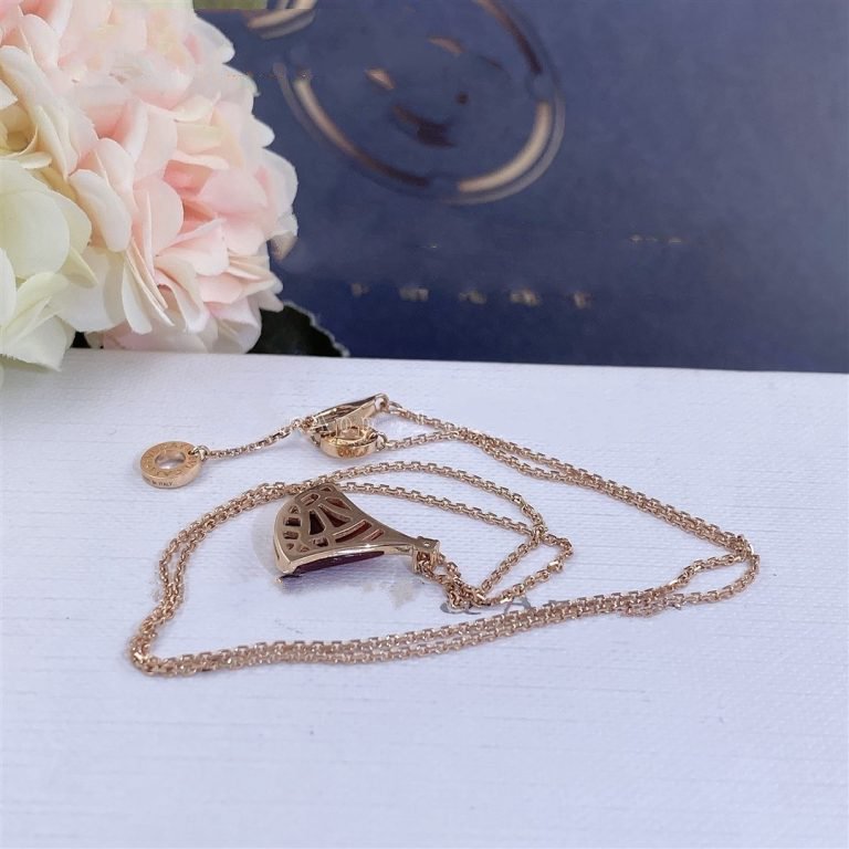 [LUXORA]DREAM NECKLACE CARNELIAN 1 DIAMOND