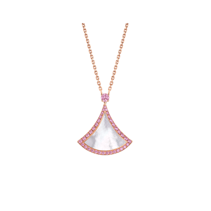 [LUXORA]DREAM NECKLACE MOP DIAMOND PINK