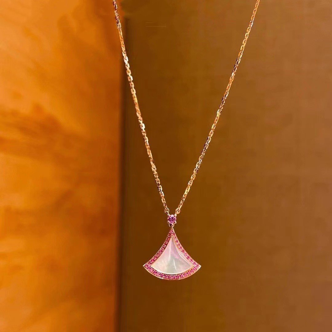 [LUXORA]DREAM NECKLACE MOP DIAMOND PINK