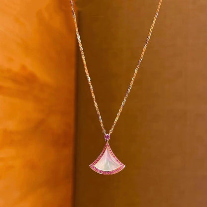 [LUXORA]DREAM NECKLACE MOP DIAMOND PINK