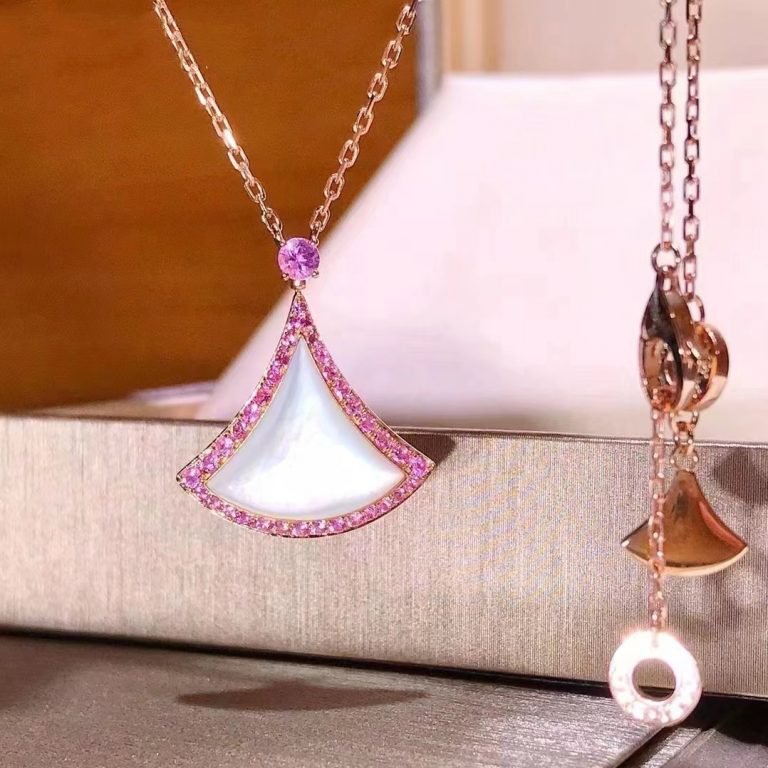 [LUXORA]DREAM NECKLACE MOP DIAMOND PINK