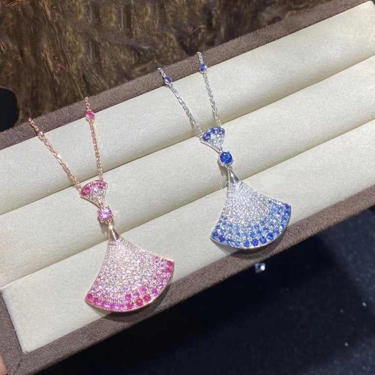[LUXORA]DREAM NECKLACK DIAMOND PINK GOLD