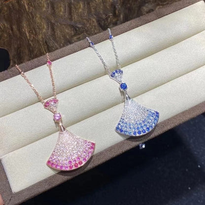 [LUXORA]DREAM NECKLACK DIAMOND PINK GOLD