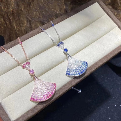 [LUXORA]DREAM NECKLACK DIAMOND PINK GOLD