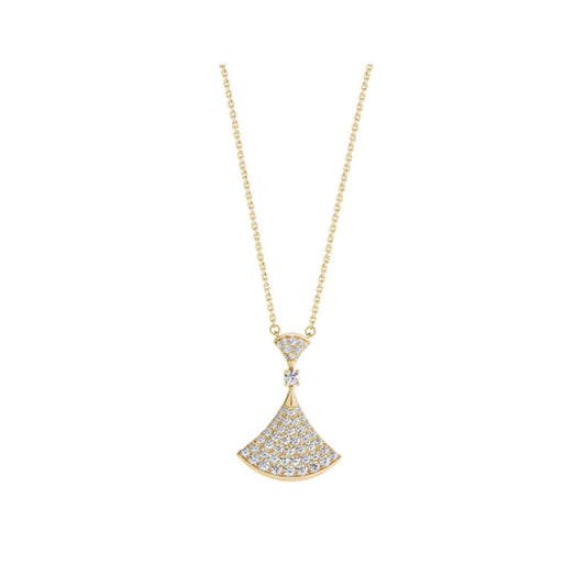 [LUXORA]DREAM NECKLACE GOLD FULL DIAMOND