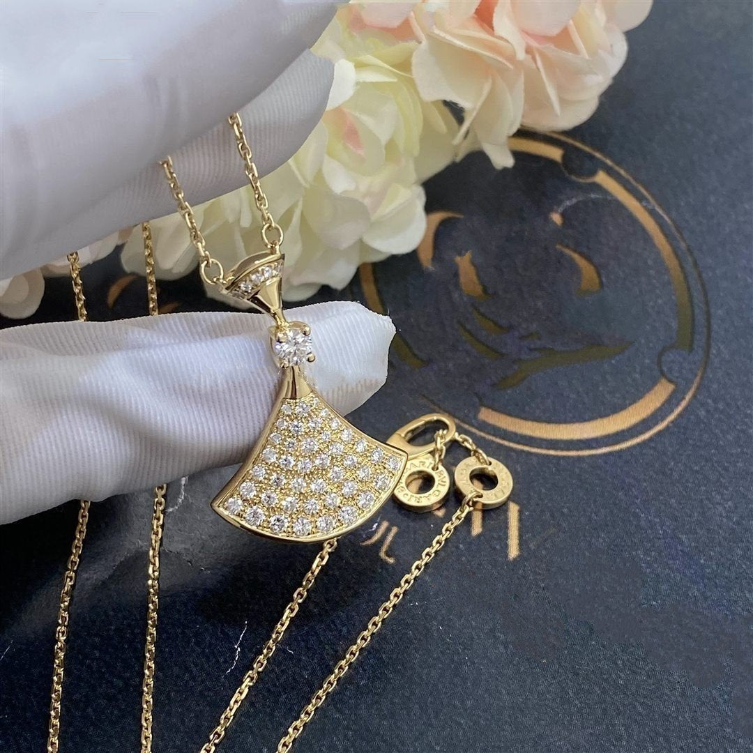 [LUXORA]DREAM NECKLACE GOLD FULL DIAMOND