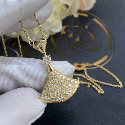 [LUXORA]DREAM NECKLACE GOLD FULL DIAMOND