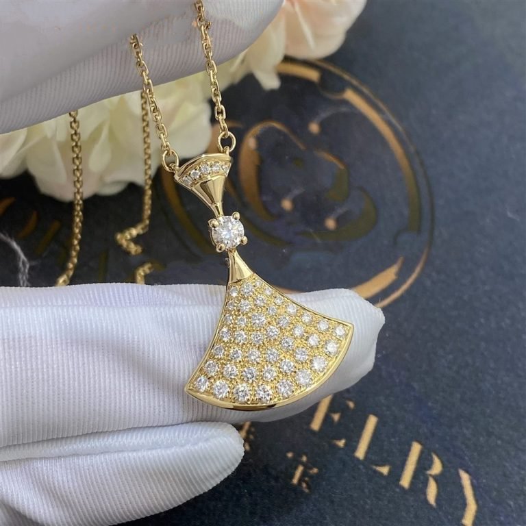 [LUXORA]DREAM NECKLACE GOLD FULL DIAMOND