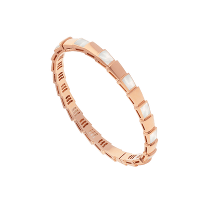 [LUXORA]SERPENTI BRACELET PINK GOLD MOP