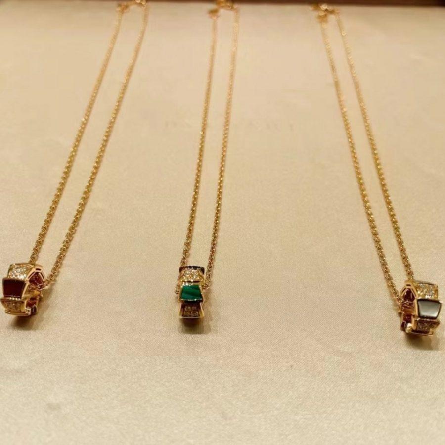 [LUXORA]SERPENTI PEDANT DIAMOND NECKLACE
