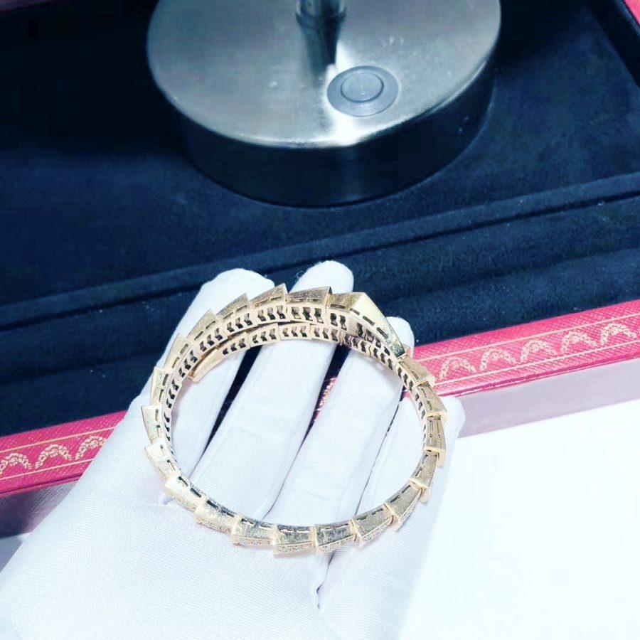 [LUXORA]SERPENTI BRACELET 8MM PINK GOLD DIAMOND