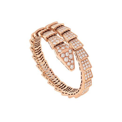 [LUXORA]SERPENTI BRACELET 8MM PINK GOLD DIAMOND